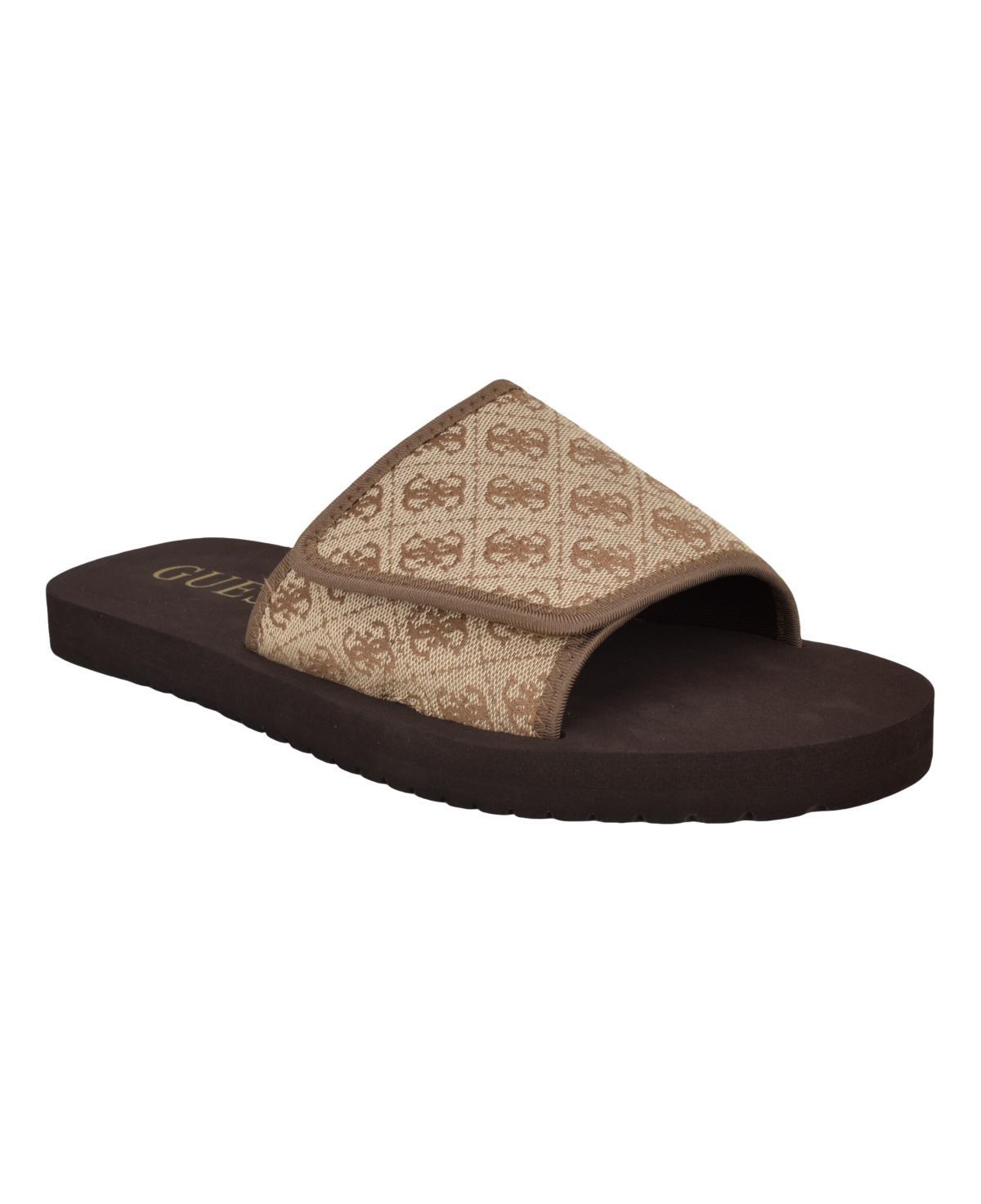 Guess Mens Hartz Branded Fashion Slide Sandals Product Image