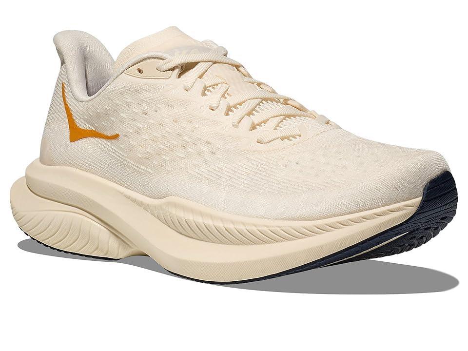 Hoka Men's Mach 6 (Alabaster/Oat Milk) Men's Shoes Product Image