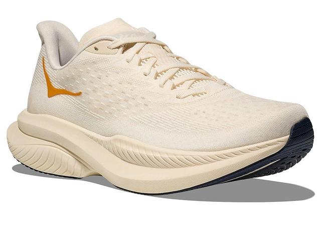 Hoka Men's Mach 6 (Alabaster/Oat Milk) Men's Shoes Product Image