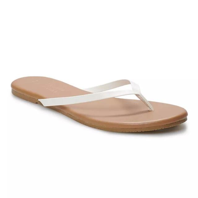 LC Lauren Conrad Honey Womens Flip Flop Sandals Product Image