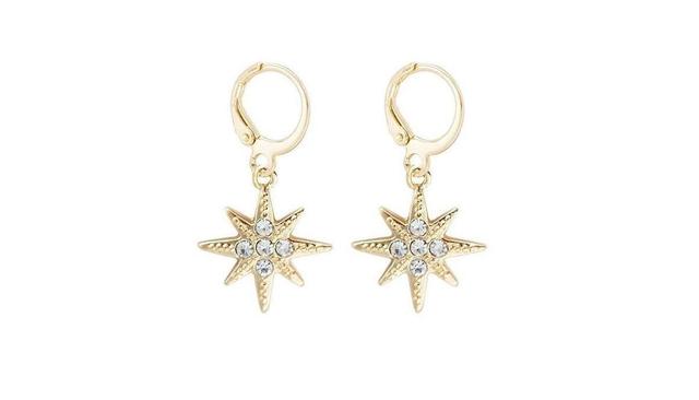 Star Dangle Earrings for Women Product Image