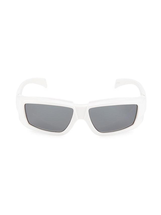 Mens 55MM Rectangular Sunglasses Product Image
