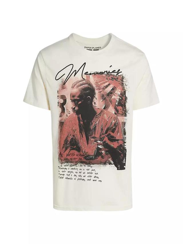 Memories Cotton Crewneck T-Shirt Product Image