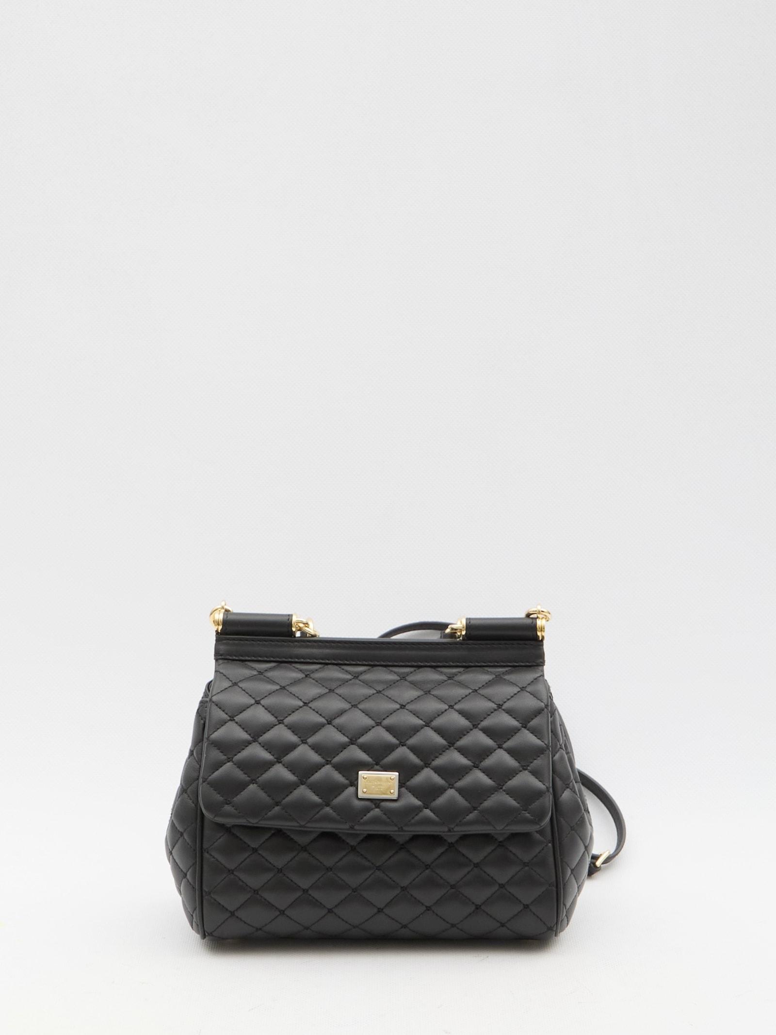 Sicily Medium Handbag In Black Product Image