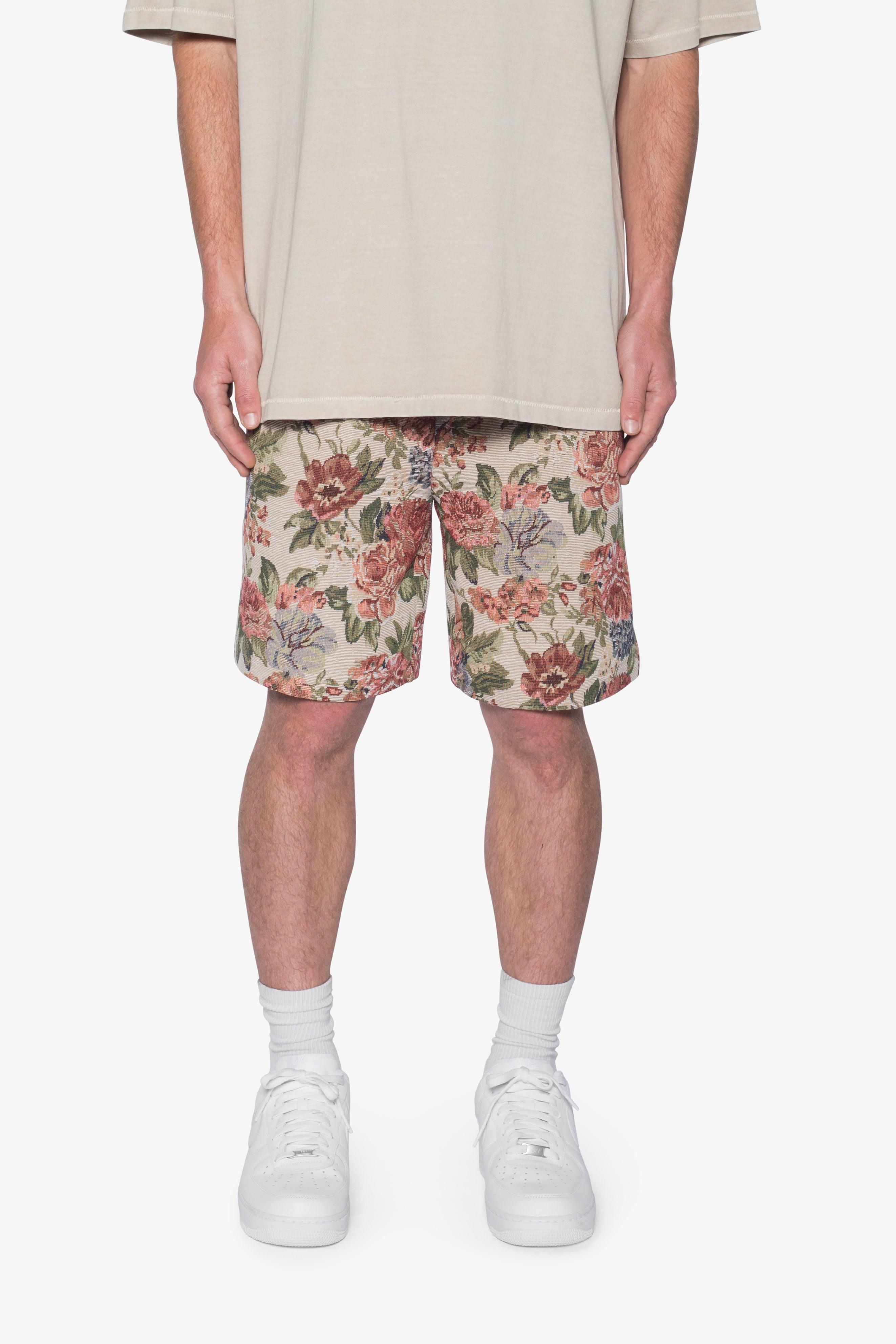 Tapestry Slack Shorts - Multi Product Image