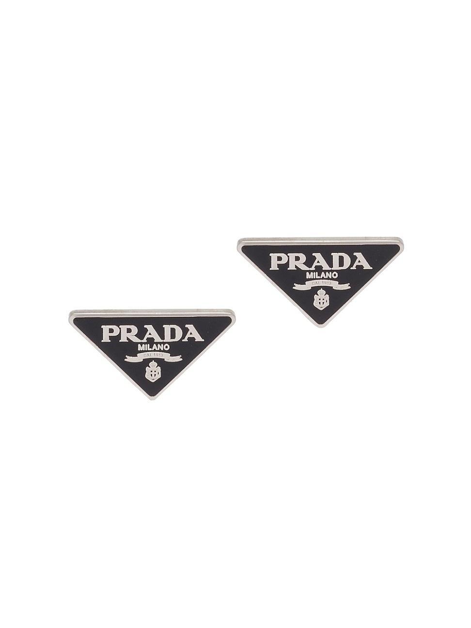 Womens Prada Symbole Earrings Product Image