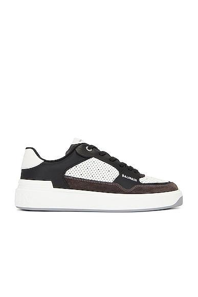 BALMAIN B Court Flip Sneaker in Black Product Image