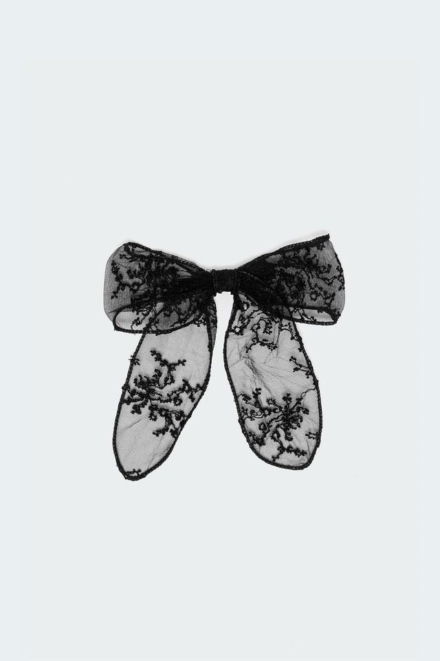 Lace Bow Hair Clip Product Image