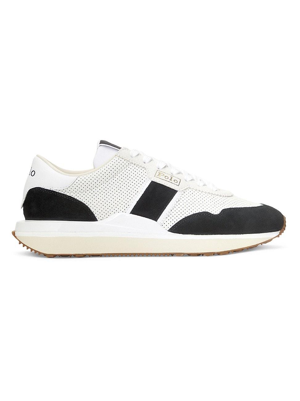 Mens Train 89 Leather & Suede Low-Top Sneakers Product Image