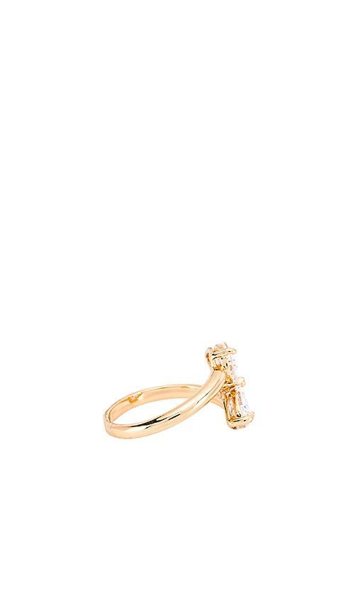 Ettika Wrap Crystal Ring Size 5. Product Image