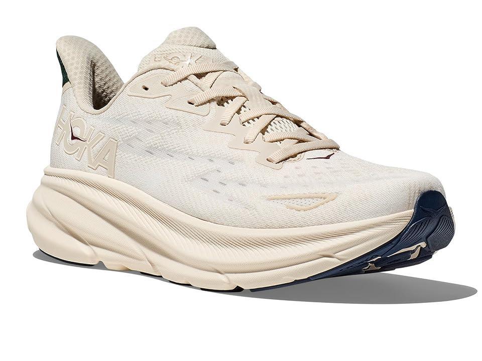 Hoka Men's Clifton 9 (Oat Milk/Alabaster) Men's Shoes Product Image