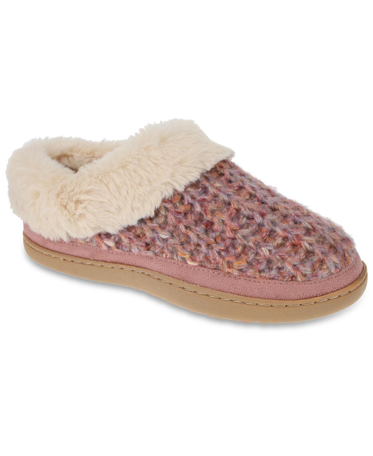 IZOD Celia Womens Knit Clog Slippers Product Image