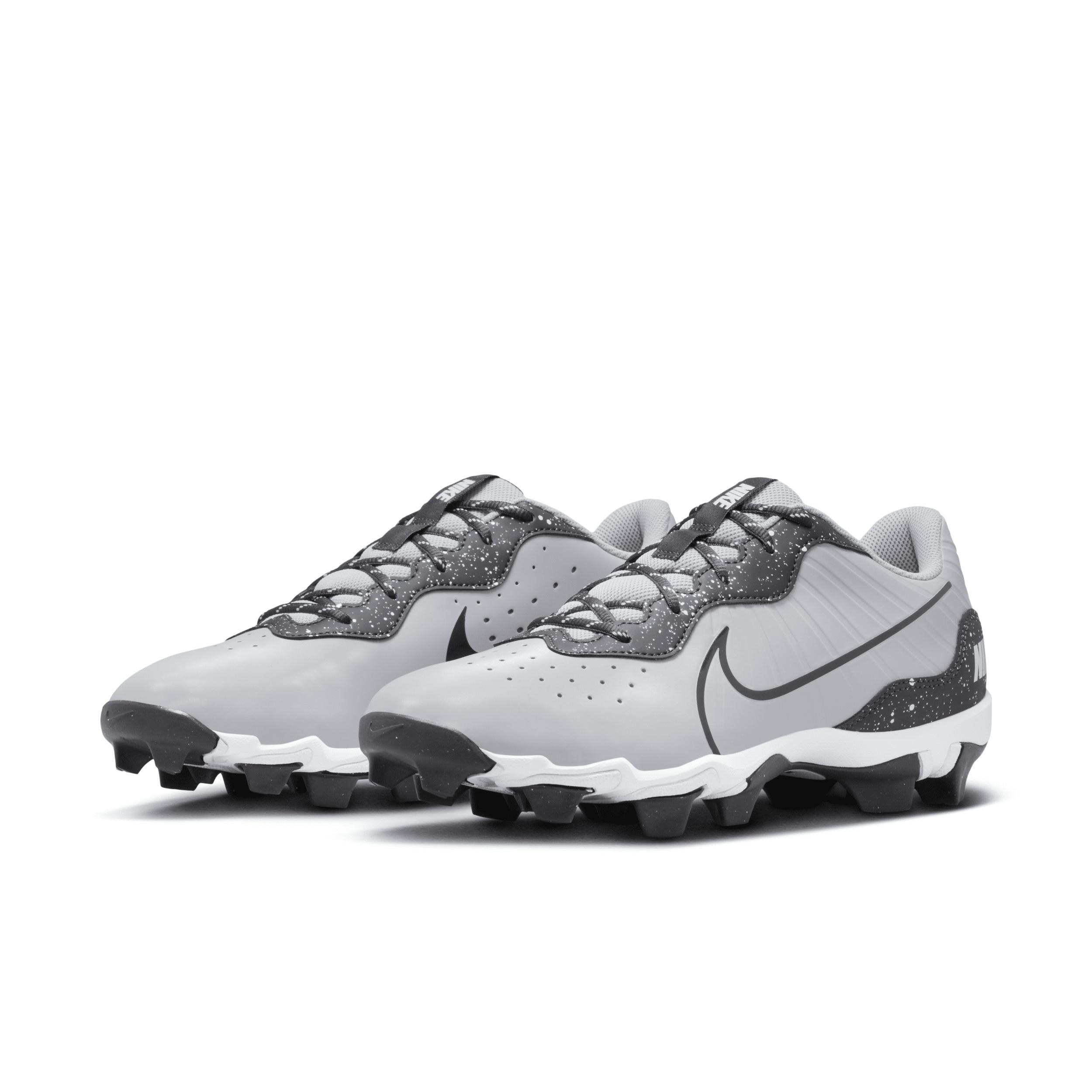 Nike Mens Nike Alpha Huarache 4 Keystone - Mens Baseball Shoes Wolf Grey/Dk Smoke Grey/White Product Image