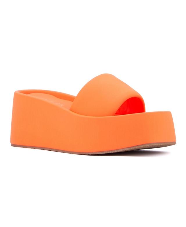 Olivia Miller Womens Uproar Wedge Sandal Product Image