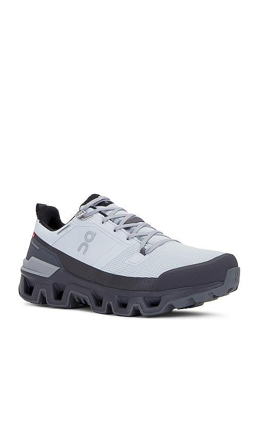 On Cloudwander Waterproof (Glacier/Eclipse) Men's Shoes Product Image