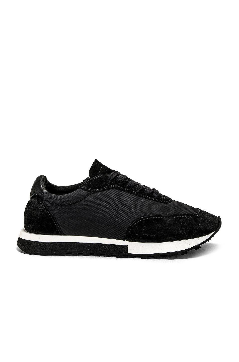 The Row Owen Runner Sneaker in Black Product Image