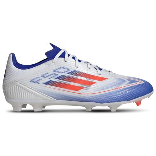 adidas Mens F50 League FG - Shoes White/Gold Metallic/White Product Image