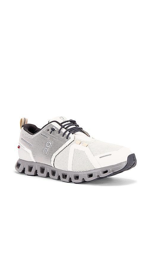 On Cloud 5 Waterproof Sneaker in Taupe. Size 9. Product Image