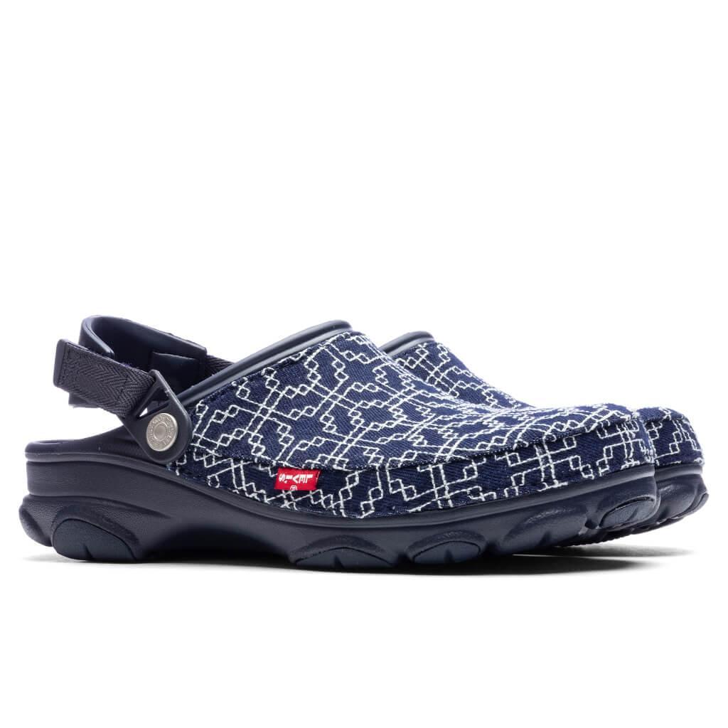 Crocs x Levis All Terrain Clog - Navy Male Product Image