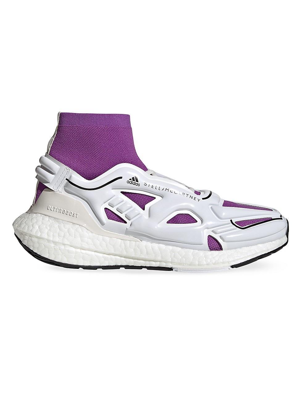 adidas by Stella McCartney Ultraboost 22 Elevated (Footwear White/Active Purple/Core Black) Women's Shoes Product Image