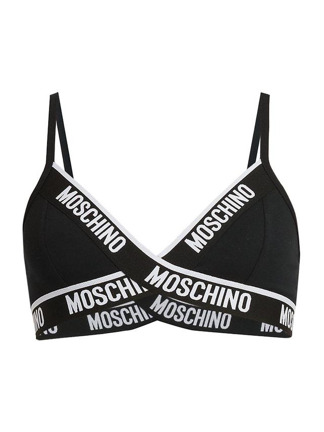 Womens Logo Banded Bra Product Image