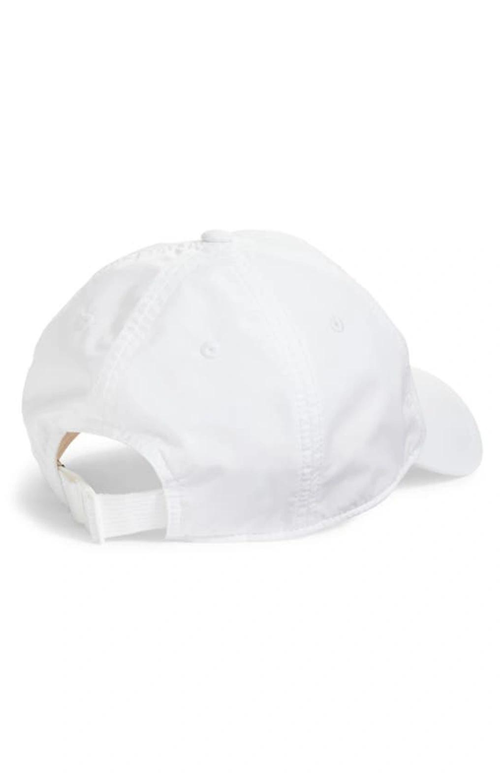 White Addison Baseball Cap Product Image