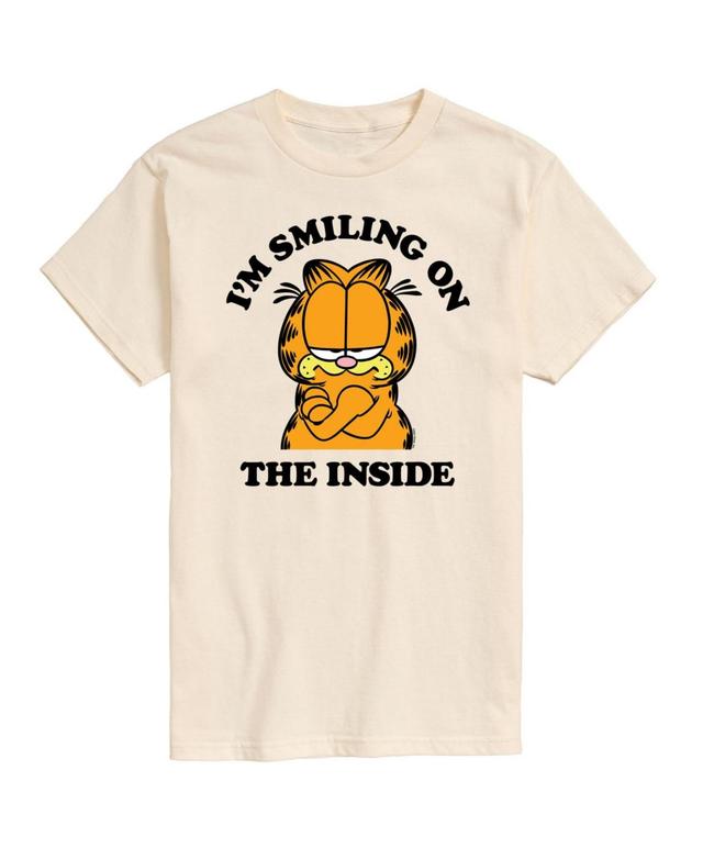 Hybrid Apparel Garfield Smiling Mens Short Sleeve Tee Product Image