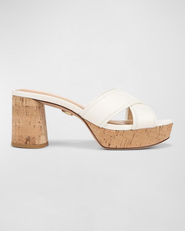 Veronica Beard Womens Dory Slip On Platform High Heel Sandals Product Image