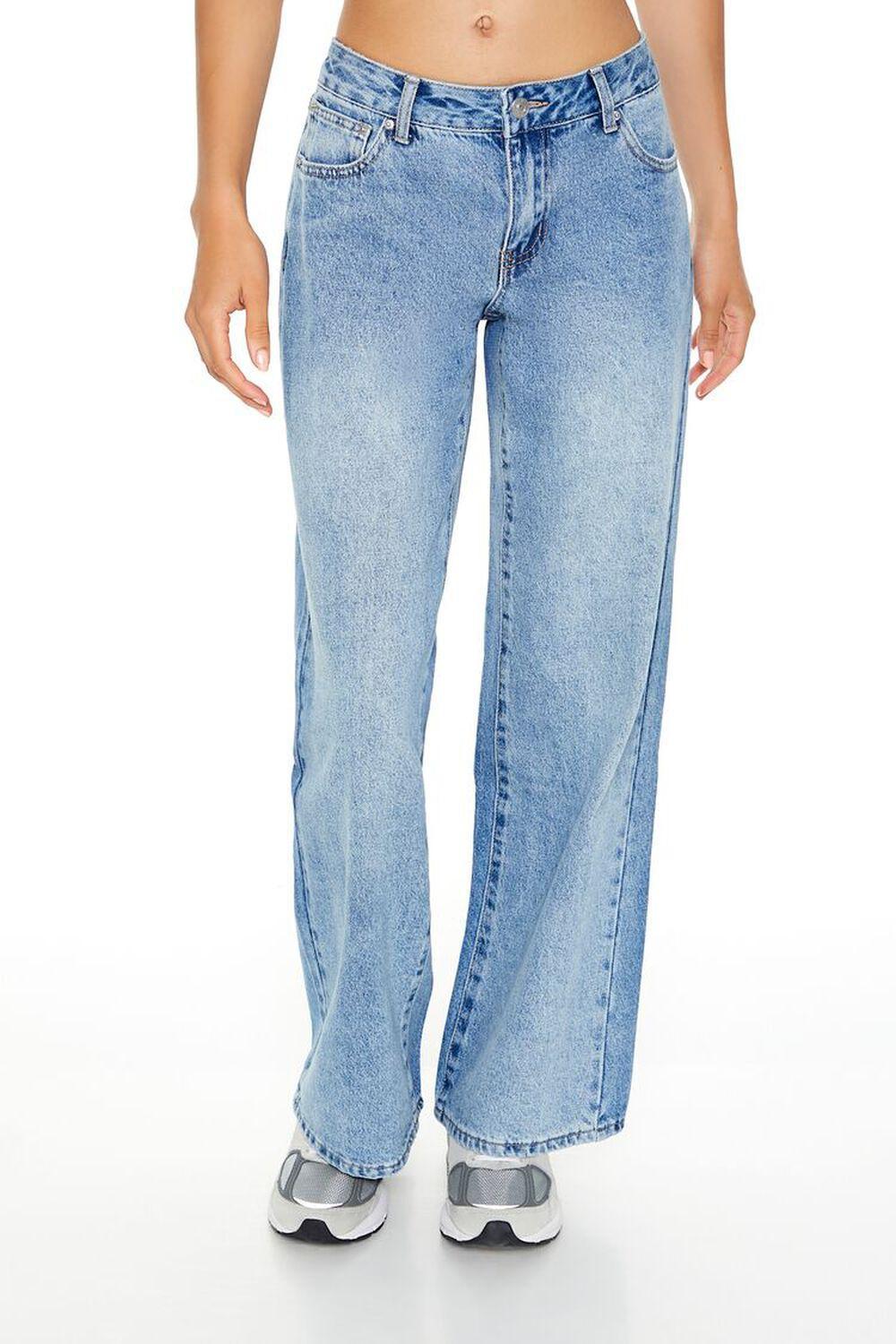 Low-Rise Baggy Jeans | Forever 21 Product Image