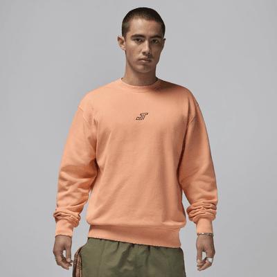 Nike Mens Tatum Fleece Crew-Neck Sweatshirt Product Image