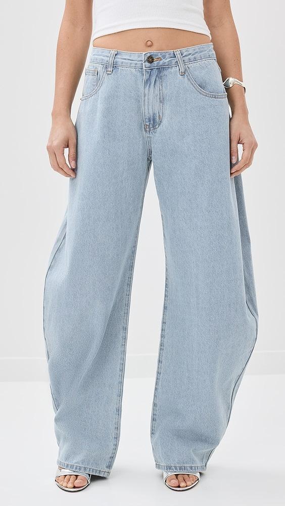 Lioness Horseshoe Jeans | Shopbop Product Image