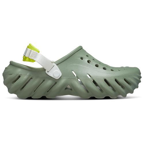 Crocs Mens Echo Clogs - Shoes Army Green/Army Green Product Image