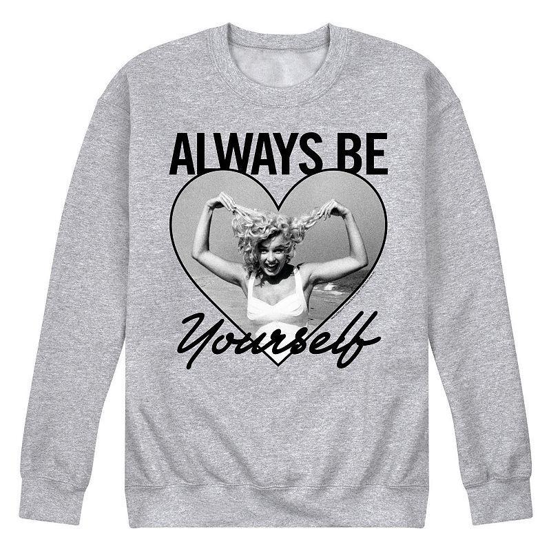 Mens Marilyn Monroe Always Be Yourself Sweatshirt Product Image