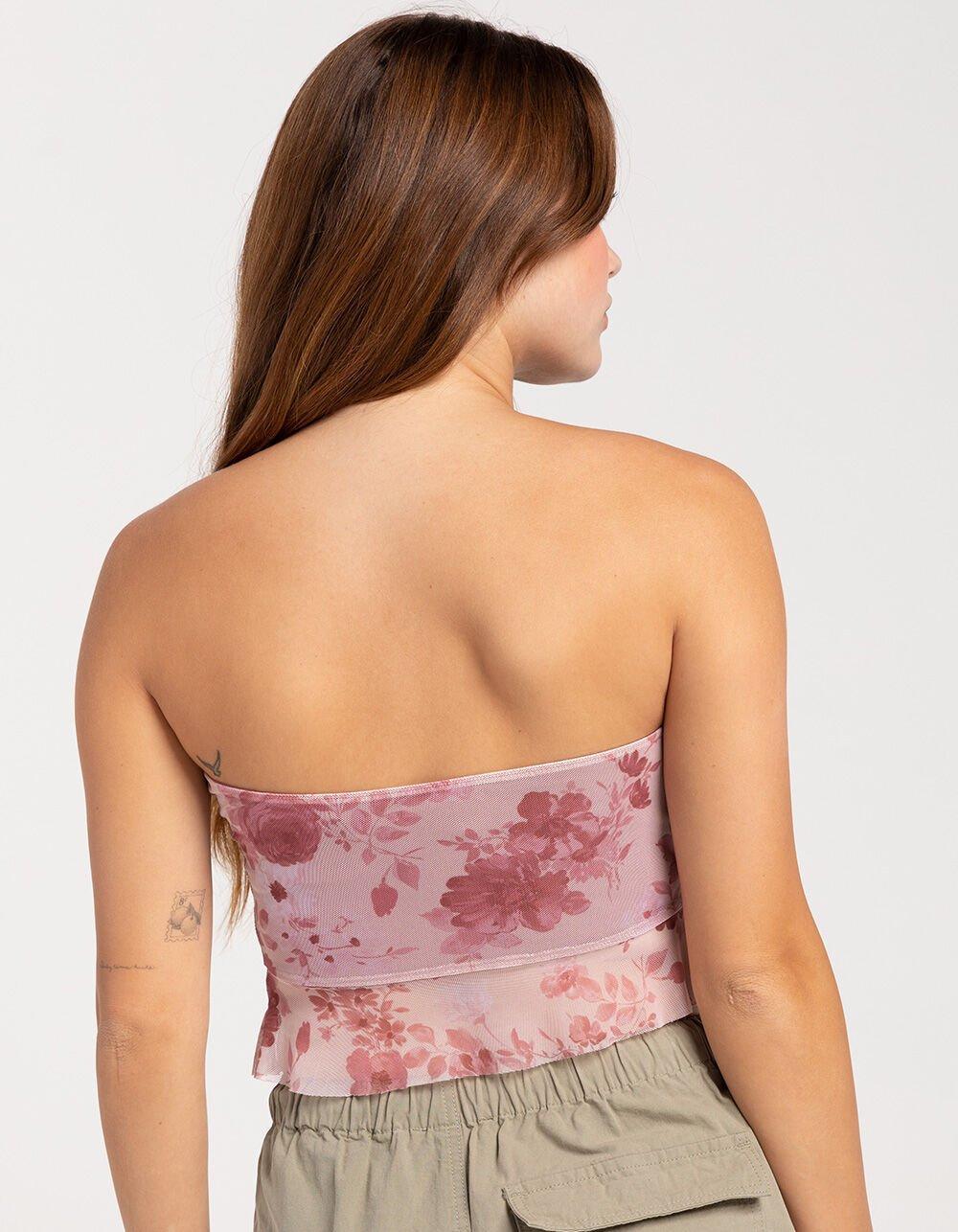 RSQ Womens Ruffle Tube Top Product Image