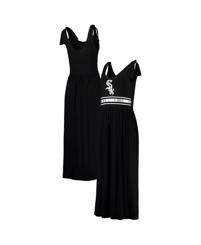 Womens G-iii 4Her by Carl Banks Black Chicago White Sox Game Over Maxi Dress Product Image