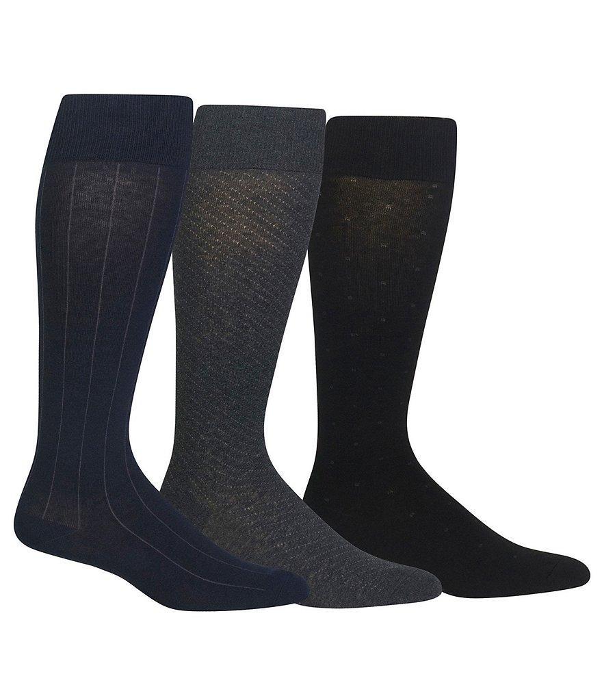 Polo Ralph Lauren Over-The-Calf Dress Socks 3-Pack Product Image