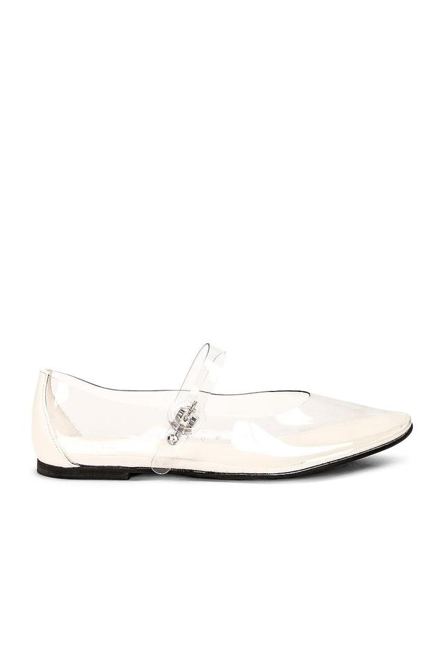 The Row Boheme MJ TV Flat in Clear - Neutral. Size 40 (also in ). Product Image