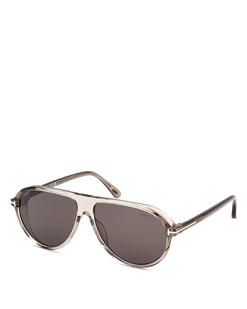 TOM FORD Marcus 60mm Gradient Pilot Sunglasses Product Image