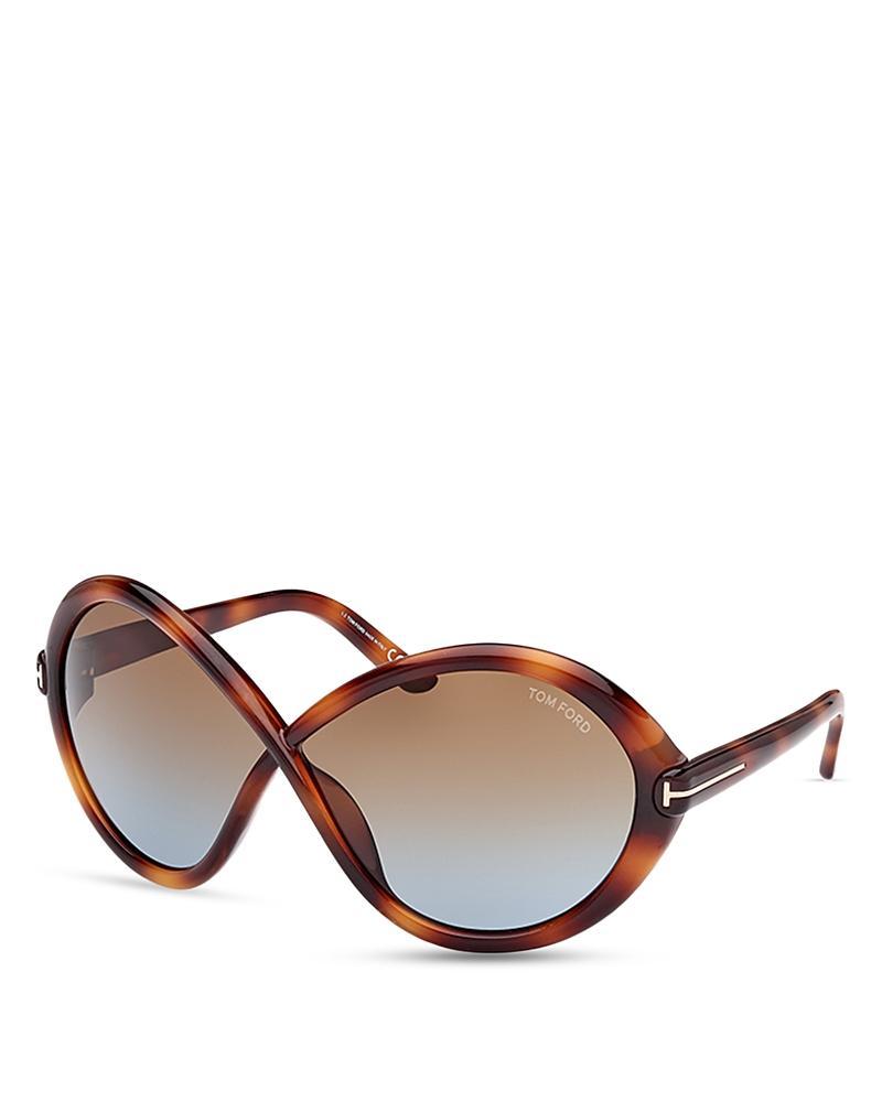 Womens Jada 68MM Oversized Sunglasses Product Image