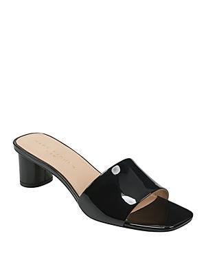 Womens 55MM Patent-Leather Sandals Product Image