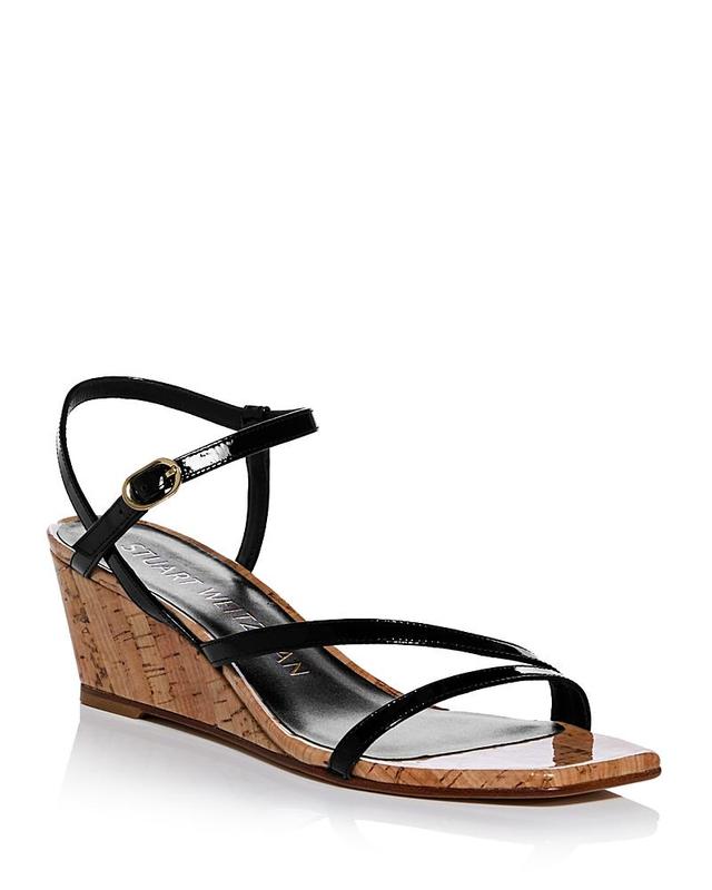 Oasis Suede Ankle-Strap Wedge Sandals Product Image