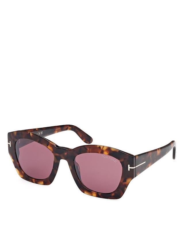 TOM FORD Guilliana 52mm Geometric Sunglasses Product Image