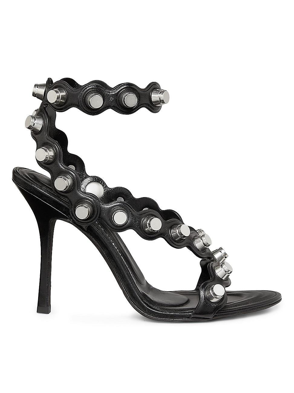 Womens Riot 105MM Studded Leather Sandals Product Image