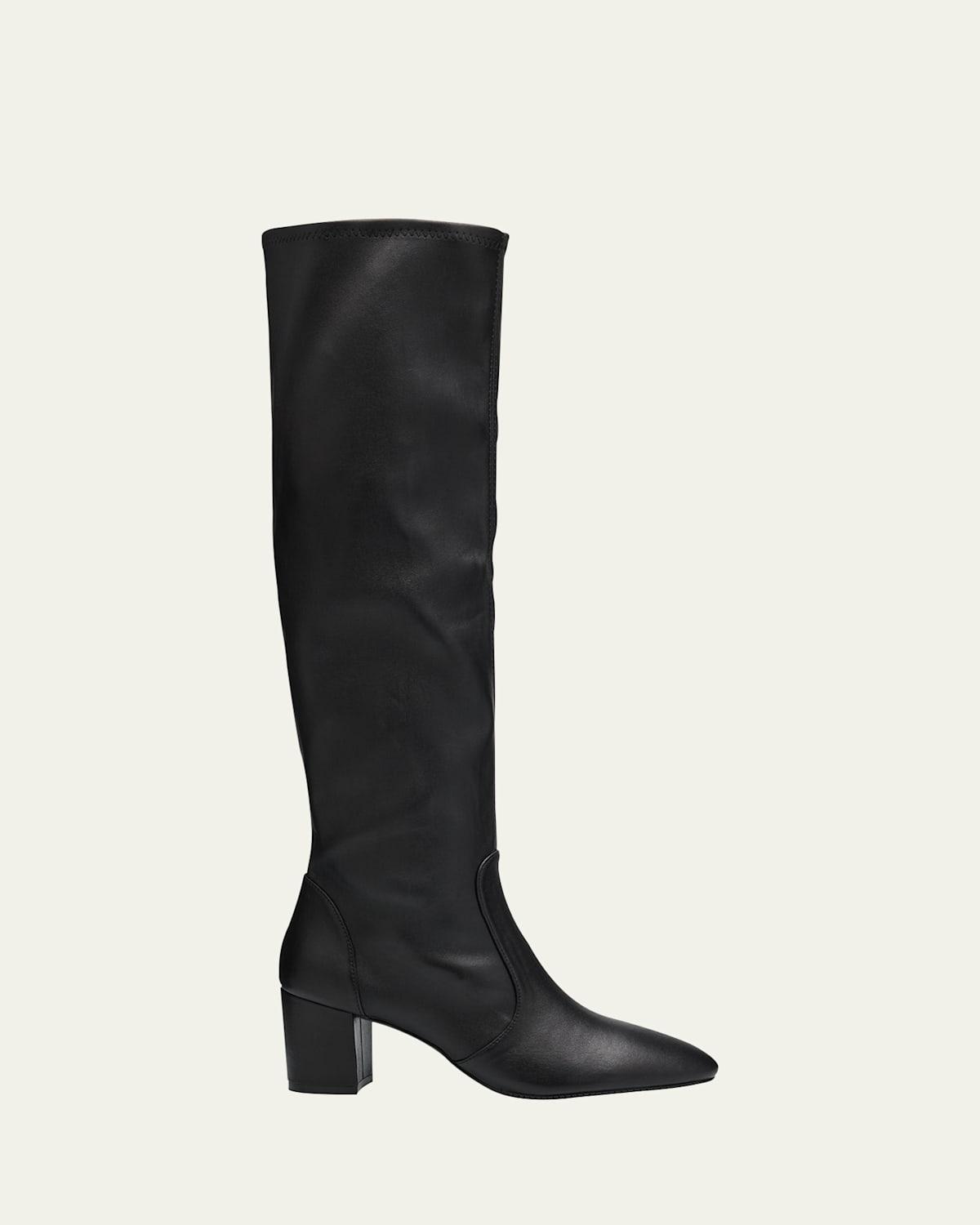 STUART WEITZMAN Women's Yuliana 60 Slouch Tall Boots In Black Product Image