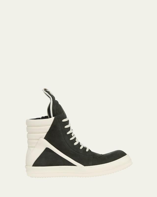 Mens Geobasket Suede High-Top Sneakers Product Image