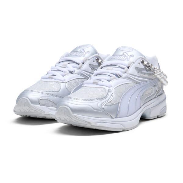 PUMA Extos Feminine Pack Women's Sneakers in Silver/White Product Image