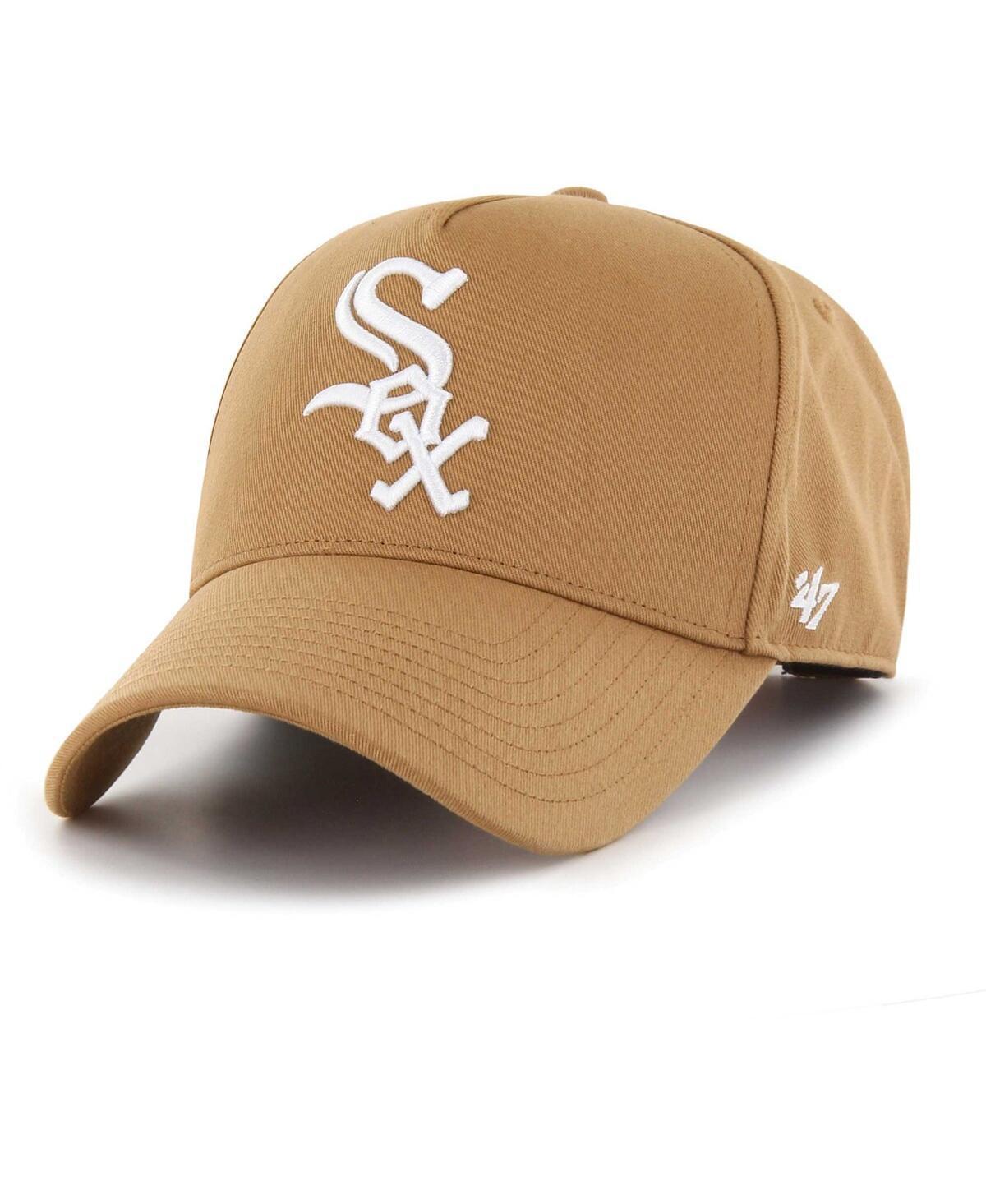 Mens 47 Khaki Chicago White Sox Ballpark MVP A-Frame Adjustable Hat Product Image