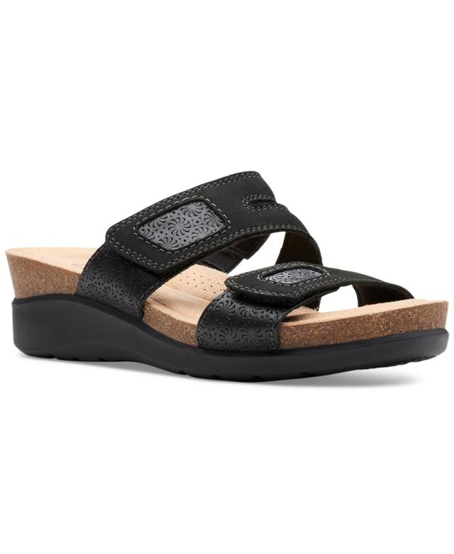 Clarks Calenne Maye Leather) Women's Sandals Product Image