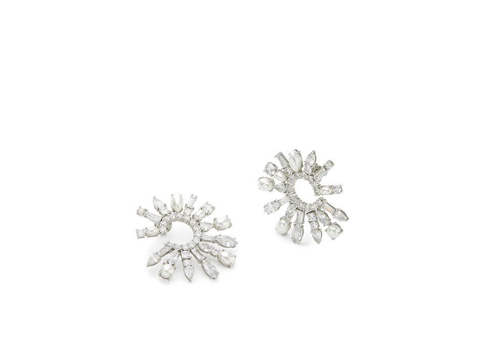 Kate Spade New York Statement Hoops (Clear Earring Product Image