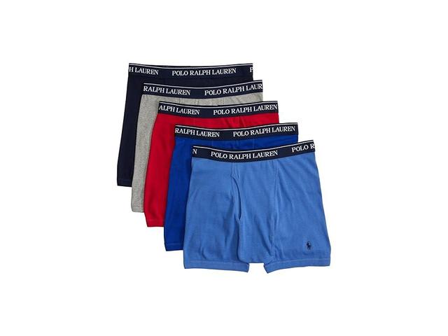 Polo Ralph Lauren Assorted 5-Pack Cotton Boxer Briefs Product Image